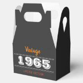  1965 limited edition 60ste verjaardag cadeau bedankdoosjes (Geopend)