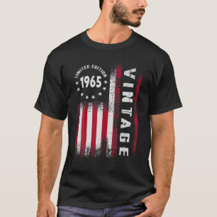 1965 Limited Edition Old American Flag 57T T-shirt
