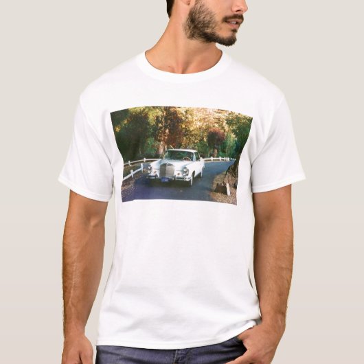 1965 Mercedes-Benz 220SEb coupe T-shirt (Voorkant)