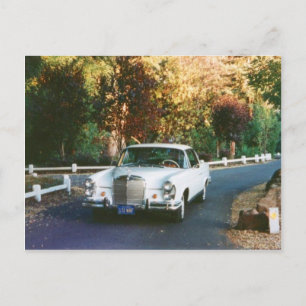 1965 Mercedes Benz 220SEb Cup Classic Briefkaart