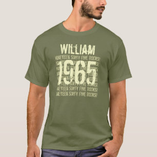 1965 of elk jaar wordt 50e verjaardag van de Gift T-shirt
