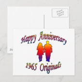 1965 Paar Briefkaart (Voorkant / Achterkant)