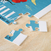 1965 Sevilla Spanje april Fair Poster Legpuzzel (Zijkant)