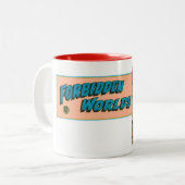 1965 STRIPVERHAAL PAGINA KUNST TWEEKLEURIGE KOFFIEMOK (Voorkant links)