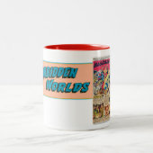 1965 STRIPVERHAAL PAGINA KUNST TWEEKLEURIGE KOFFIEMOK (Center)