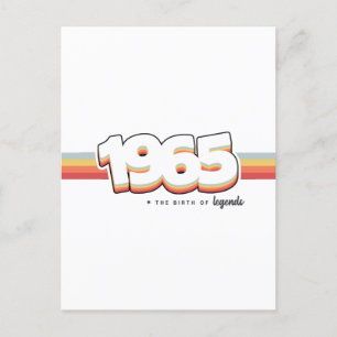 1965 The birth of legends Briefkaart
