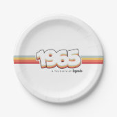 1965 The birth of legends Papieren Bordje (Voorkant)