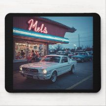 1965 Wimbledon Witte Ford Mustang Fastback 2+2