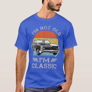 1966 66 GTO Klassieke Auto Old School Muscle Car g T-shirt