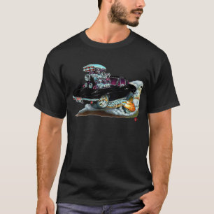 1966-67 Corvette zwarte auto T-shirt