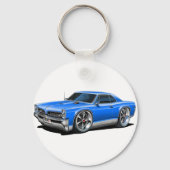 1966/67 GTO Blue Car Sleutelhanger (Voorkant)