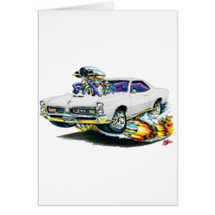 1966-67 GTO witte auto