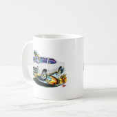 1966-67 GTO witte auto Koffiemok (Voorkant links)