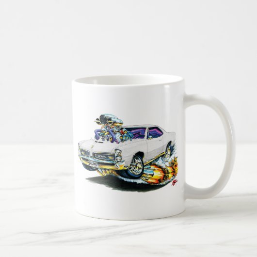1966-67 GTO witte auto Koffiemok (Rechts)