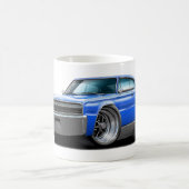 1966-67-lade: blauwe auto koffiemok (Center)