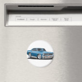 1966-67 Nova Blauwgroen auto Magneet (Insitu (Vaatwasser))