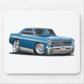 1966-67 Nova Blauwgroen auto Muismat (Voorkant)