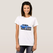 1966-67 Nova Blue Car T-shirt (Voorkant volledig)