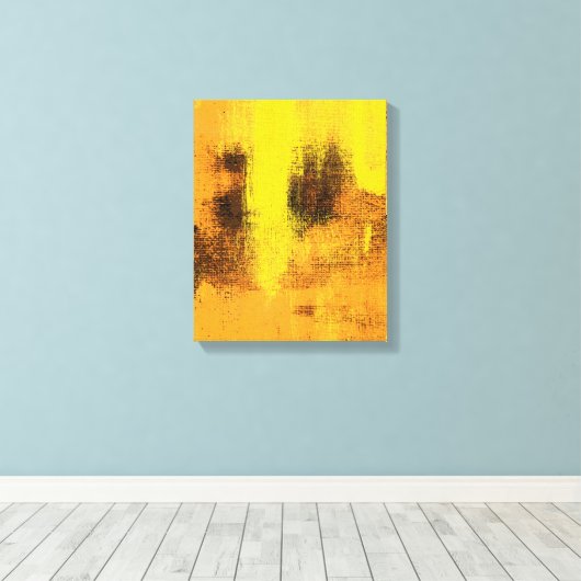 1966 Abstracte canvasafdrukken Canvas Afdruk (Insitu (Houten vloer))