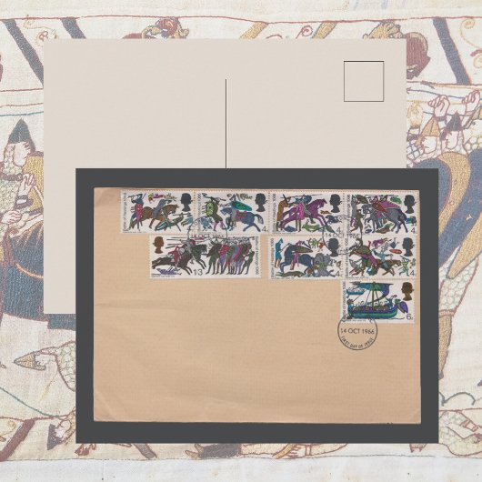 1966 Battle of Hastings First Day Cover | Medieval Briefkaart