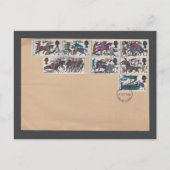 1966 Battle of Hastings First Day Cover | Medieval Briefkaart (Voorkant)