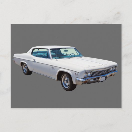 1966 Chevrolet Caprice 427 Muscle Car Briefkaart (Voorkant)