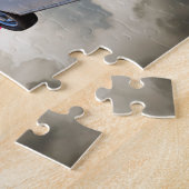 1966 Chevrolet Caprice with American Flag Legpuzzel (Zijkant)