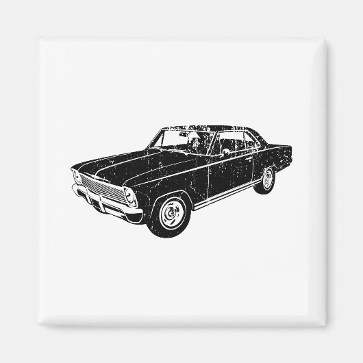 1966 Chevrolet Nova SS Magneet (Voorkant)