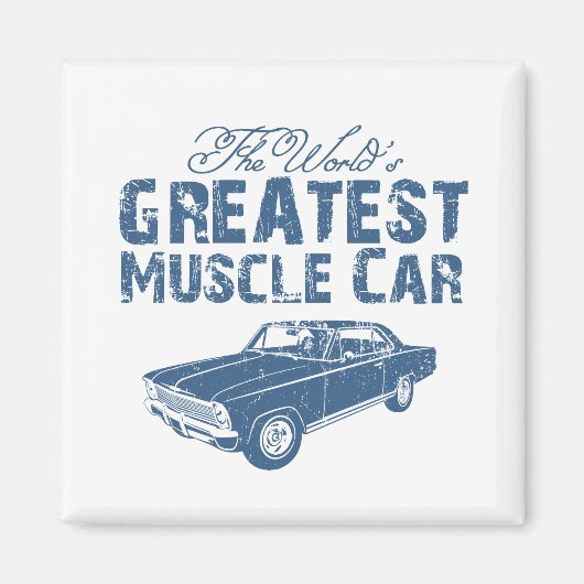 1966 Chevrolet Nova SS Magneet (Voorkant)