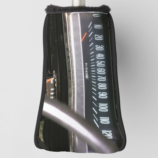 1966 Classic Car Dashboard Golfheadcover (Draai 90)