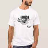 1966 Corvette Coupe T-shirt (Voorkant)