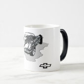 1966 Corvette Stingray mok (Voorkant rechts)