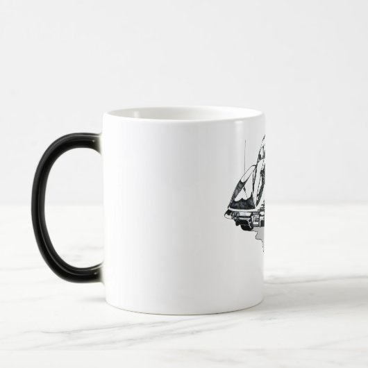 1966 Corvette Stingray mok (Links)