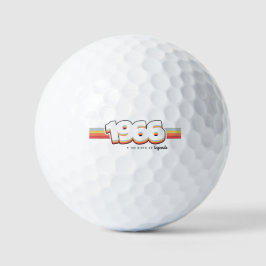 1966 De geboorte van legenden Golfballen