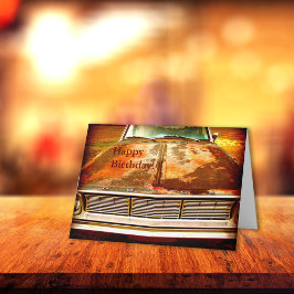 1966 Dodge Dart Rusty Antiek Kaart