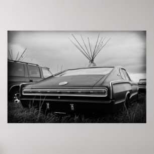 1966 Dodge-lader (B/W) Poster