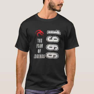 1966 geboortejaar 1966 Jaar van de Legenda T-shirt