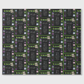 1966 Geboortejaar Trivia Cadeaupapier (Vlak)