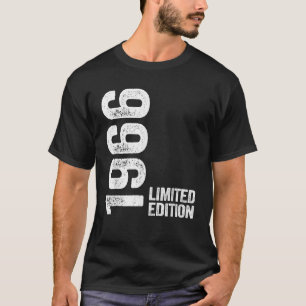 1966 Grappige 60 Jaar Oude Retro Mannen Vrouwen Ca T-shirt