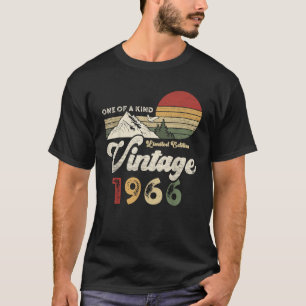 1966 Grappige Retro Design Voor Huidige Verjaardag T-shirt