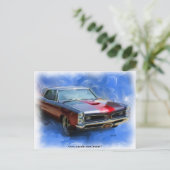 1966 GTO BRIEFKAART (Staand voorkant)