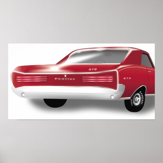 1966 GTO-Poster Poster (Voorkant)