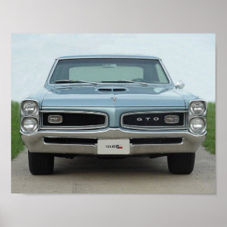1966 GTO VOOR POSTER