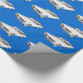 1966 Illustratie van Pontiac Lemans Cadeaupapier (Hoek)