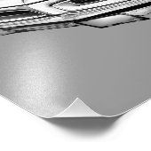 1966 Illustratie van Pontiac Lemans Foto Afdruk (Hoek)