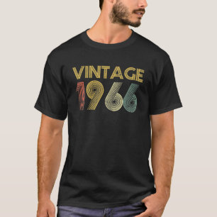 1966 in 1966 56e verjaardag 56 jaar t-shirt