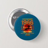 1966 Jaar Van Het Vuurpaard 60e Verjaardag Chinees Ronde Button 5,7 Cm (Voorkant /achterkant)