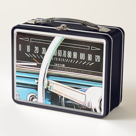 1966 Klassieke Auto Snelheidsmeter (Voorkant)