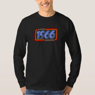 1966 Klassieke Retro Originele Verjaardag   T-shirt
