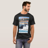 1966 MONACO Grand Prix Racing Poster Classic T-Shi T-shirt (Voorkant volledig)